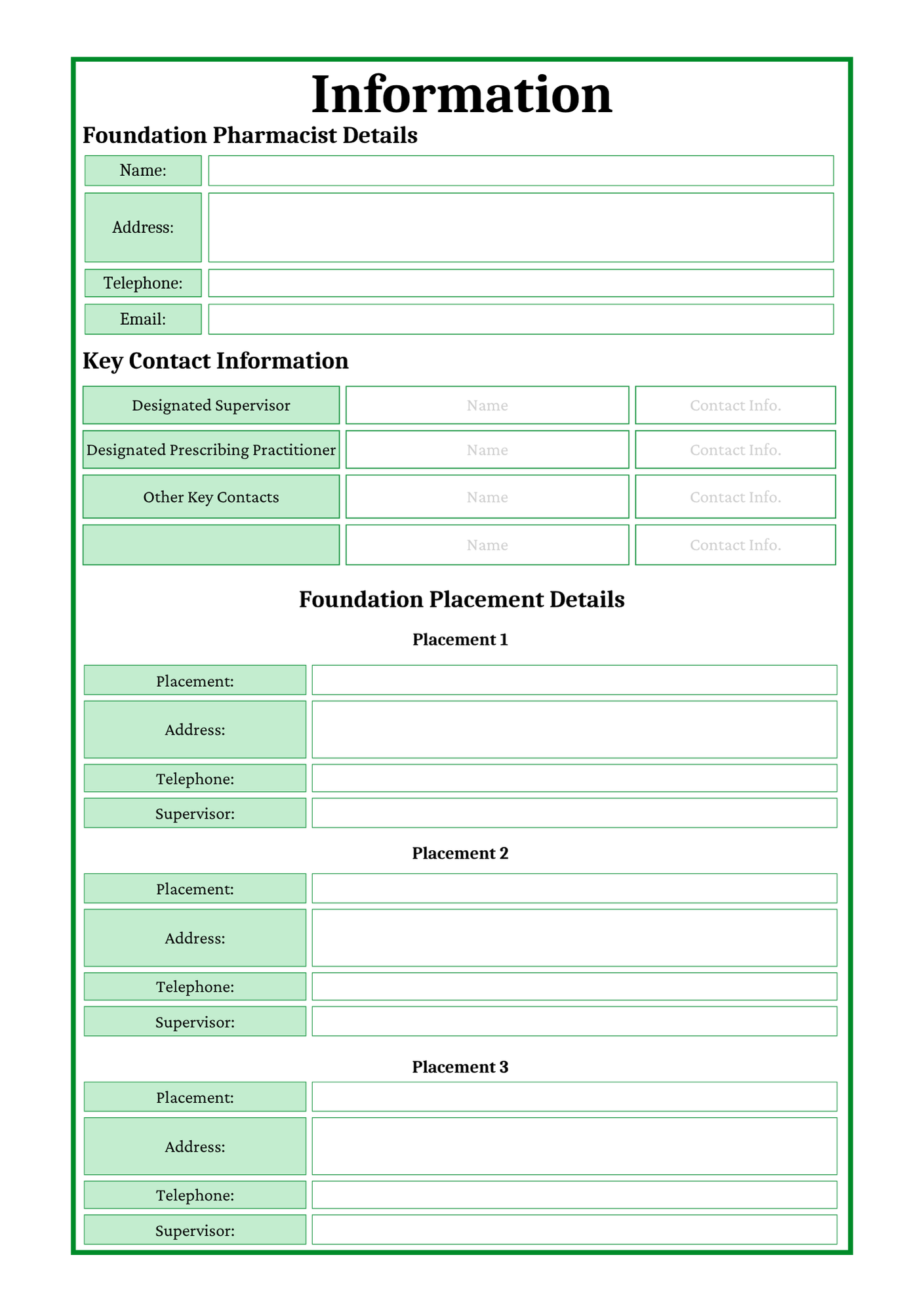Apotheplanner: Foundation Pharmacist 2025-26